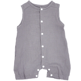 Пісочник Twins, муслін, р.74, сірий (W-103-PTM74-10) - Pampik