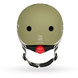 Шолом захисний дитячий Scoot and Ride з ліхтариком, розмір XXS/XS (45-51 см), оливковий (SR-181206-OLIVE) - Pampik - 3