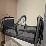 Рюкзак-кроватка портативная NL Baby, серый (0000/38450) - Pampik - 16