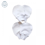 Царапки NL Baby, 2 пари, білий (059/14216) - Pampik - 2