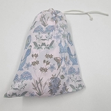 Накидка для годування NL Baby з чохлом, 80х60 см, біло-блакитний (802/37171) - Pampik - 5