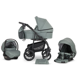Універсальна коляска 3 в 1 Verdi Sonic Comfort 9023-VC-04 mint fabric - Pampik - 2