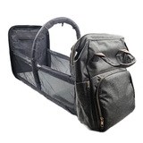 Рюкзак-кроватка портативная NL Baby, серый (0000/38450) - Pampik - 4