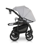 Универсальная коляска 3 в 1 Verdi Sonic Comfort 9023-VC-02 light gray skin - Pampik - 10