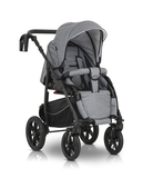 Универсальная коляска 3 в 1 Verdi Sonic Comfort 9023-VC-01 gray fabric - Pampik - 10