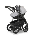 Универсальная коляска 3 в 1 Verdi Sonic Comfort 9023-VC-02 light gray skin - Pampik - 17