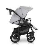 Универсальная коляска 3 в 1 Verdi Sonic Comfort 9023-VC-02 light gray skin - Pampik - 11