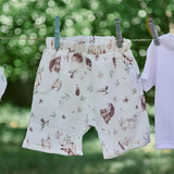 Комплект одежды Twins Print, муслин, р.80, принт в ассортименте (W-102-HTCP80-20) - Pampik - 4