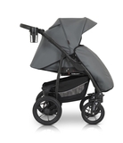 Универсальная коляска 3 в 1 Verdi Sonic Comfort 9023-VC-11 grey skin - Pampik - 16