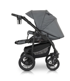 Универсальная коляска 3 в 1 Verdi Sonic Comfort 9023-VC-11 grey skin - Pampik - 14
