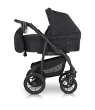 Универсальная коляска 3 в 1 Verdi Sonic Comfort 9023-VC-05 black fabric - Pampik - 3