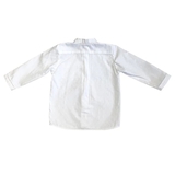 Рубашка NL Baby LV, хлопок, 9-12 мес., белый (323/19907) - Pampik - 2