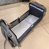 Рюкзак-кроватка портативная NL Baby, серый (0000/38450) - Pampik - 11