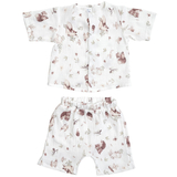 Комплект одежды Twins Print, муслин, р.80, принт в ассортименте (W-102-HTCP80-20) - Pampik