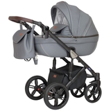 Универсальная коляска 3 в 1 Verdi Mocca 9023-VMOC-05, серый - Pampik