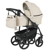 Универсальная коляска 3 в 1 Verdi Travel 9023-VTL-04 ecru, кремовый - Pampik
