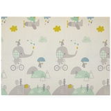 Двосторонній складаний дитячий килимок Petite&Mars Campy Elephant&City (435071) - Pampik - 2