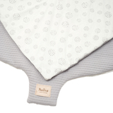 Килимок Twins Листочок, жаккард, 170х110 см, сірий (5002-KTLC-10) - Pampik - 2