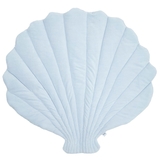 Килимок Twins Мушля, велюр, 90х90 см, блакитний (5001-KTM-04) - Pampik