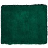 Килимок Twins з рюшкою, велюр, 110х90 см, зелений (5000-KTLW-06) - Pampik