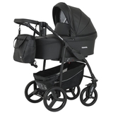 Универсальная коляска 3 в 1 Verdi Travel 9023-VTL-05 black, черный - Pampik