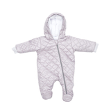 Комбінезон демісезонний Twins Soul, р.56, 0-3 мес., сірий (W-163-TS03-10) - Pampik