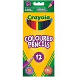 Олівці кольорові Crayola, 12 штук - Pampik