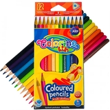 Олівці кольорові Colorino, тригранні, 12 кольорів (51798PTR) - Pampik - 2