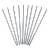 Трубочки для напоїв Meri Meri, паперові, 24 шт., срібний (133075/15015) - Pampik - 2