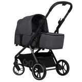 Універсальна коляска 2 в 1 EasyGo Zoya 9023-EGZ/CG cloud grey - Pampik