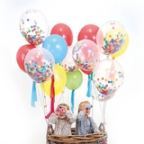 Набір повітряних кульок Meri Meri, 8 шт., різнокольоровий (133012/15011) - Pampik - 4