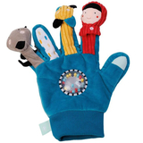 Іграшка м'яка на руку Eurekakids Рукавичка, синій (69180033/37600) - Pampik