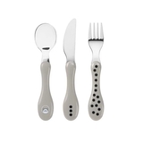 Набір дитячих столових приборів Lassig Кіт, 3 шт. (1210073108/35858) - Pampik