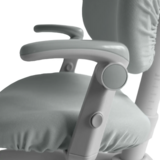 Дитяче крісло FunDesk Cielo Grey з підлокітниками та підставкою для ніг - Pampik - 2