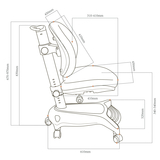 Дитяче крісло Cubby Adonis Blue - Pampik - 15