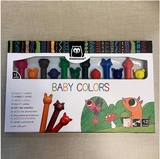 Набор восковых мелков Eurekakids, 12 шт. (41655334/32813) - Pampik - 6