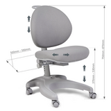 Дитяче крісло FunDesk Cielo Grey - Pampik - 7