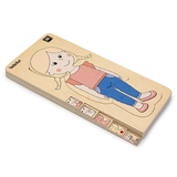 Пазл деревянный обучающий Eurekakids Девочка (07092241/32805) - Pampik