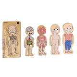 Пазл деревянный обучающий Eurekakids Девочка (07092241/32805) - Pampik - 2