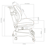 Детское кресло Cubby Adonis Pink - Pampik - 17