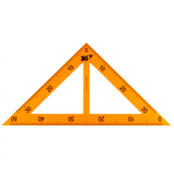 Набір вимірювальних приладів Yes для дошки, 5 предметів, у чохлі (370525) - Pampik - 3