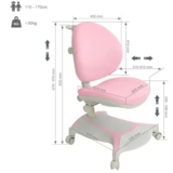 Детское кресло Cubby Adonis Pink - Pampik - 16