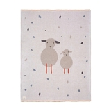 Плед Lassig Овечка, вязаный, двусторонний, 100х70 см (1542001141/35774) - Pampik - 2