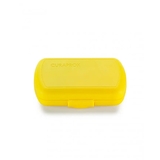 Дорожній набір по догляду за ротовою порожниною Curaprox Travel Set Yellow: Розкладна щітка CS5460 Ultra Soft + Зубна паста Be You, 10 мл + Йоржики, 2 шт. + Тревел-кейс - Pampik - 6