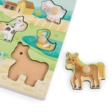 Пазл дерев'яний музичний Eurekakids Ферма (69181561/37609) - Pampik - 3