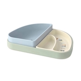 Набор силиконовых тарелок Lassig, 3 шт., голубой с мятным (13100264008/38320) - Pampik