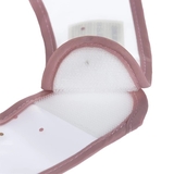 Слинявчик водонепроникний Lassig Шиншила з кишенею, 2 шт., біло-рожевий (1311017329/35818) - Pampik - 4