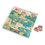 Пазл деревянный музыкальный Eurekakids Зоопарк (69181560/37608) - Pampik - 2