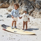 Дитячі шорти для плавання Lassig з підгузком, р.86, білий з ванільним (1431030669/38272) - Pampik - 3