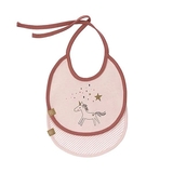 Слинявчики водонепроникні Lassig, бавовна, 2 шт., рожевий (1311016794/35788) - Pampik - 2